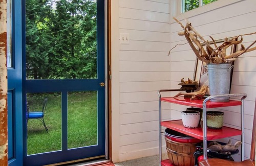 Leland House | Village of Leland Modern Farmhouse On the Village Green. Best Leelanau Location
