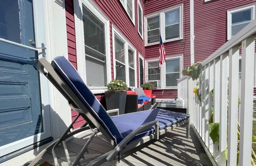 Marblehead Condo | Village Retreat: Walk to Charming Historic Town, Off Street Parking, Private Deck, Grill