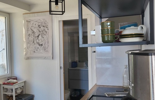 San-Nicolao Apartment | Village studio close to hiking trails and 12 minutes from the beach