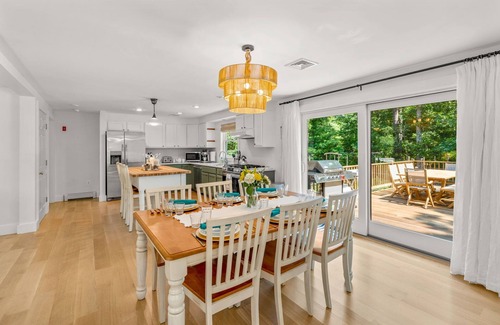 Tisbury House | Vineyard Haven House: Fire Pit, BeachNearby & Garden View