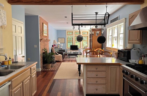 West Tisbury House | Vineyard Hearth - Where Coastal Calm Meets Countryside Comfort.