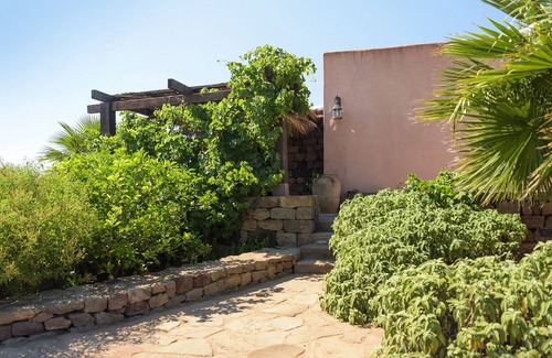 Pantelleria House | [Vineyard View + Garden + Barbecue] "Lemon Yellow Dammuso"