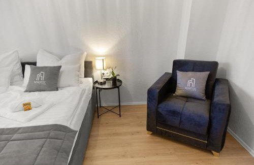 Altstadt I Apartment | VINFUL: Premium-Apartment mit Balkon und Parkplatz