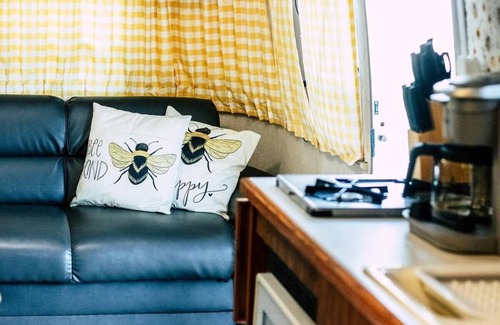 Covington House | Vintage Airstream Camper in Covington, VA 4 guests - 1 bedroom - 3 beds -1 bath