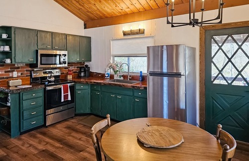 Franklin House | Vintage cabin with lovely mountain views, & W/D - convenient location