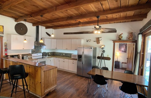 Crescent Mills House | Vintage Timber Barn with High Sierra Views