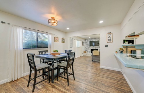 Visalia Cottage | Visalia Vacation Rental w/Yard: 1 Mi to Downtown