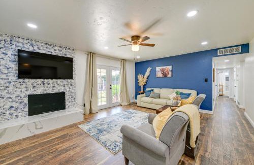 Visalia House | Visalia Vacation Rental with Yard 1 Mi to Downtown