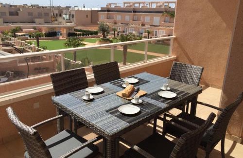 Torre de la Horadada Apartment | Vista Azul 3027 close to the beach, heated pool in winter