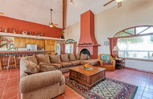 Brisas del Golfo House | Vistas de Las Olas Main House: Enjoy beachviews in this Mexican-inspired home