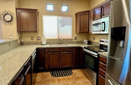 Rancho Vistoso Apartment | Vistoso Wildlife Vistas Condo with Heated Pool and Spa!
