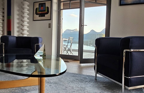 Talloires-Montmin Apartment | Vue Exceptionnelle sur le lac D'annecy