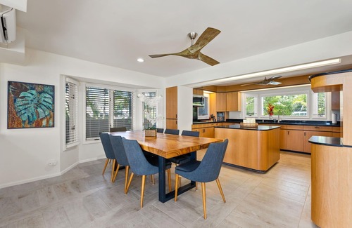 Waialae Iki Ridge House | Wailupe Beach Front: Lux Oceanfront w/Pool, Hot Tub, Beach Access & Stunning Vi