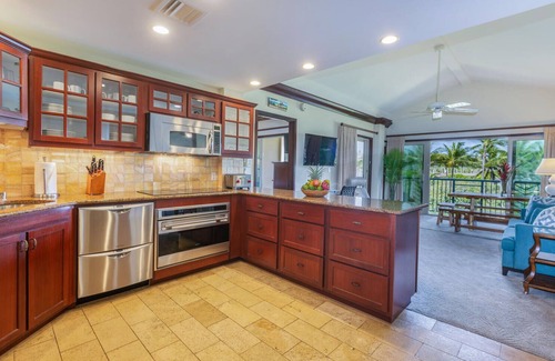 Wailua Condo | Waipouli Beach Resort E301 2 Bdm, 3 Bath - Beautiful Sleeping Giant Mtn View