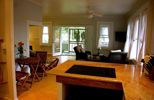 Hilo House | Waiuli Beach Cottage ~ Oceanfront at Richardson Beach Hilo Swim & Snorkel