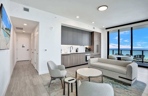 North Beach Condo | Wake Up to Ocean Views | 2BR/2BA Chic Stay in Miami Beach