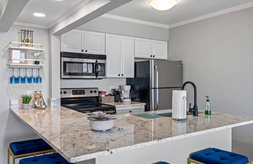 Rocky Point Condo | Wake up to the ocean breeze! Sailport Resort Condo