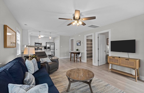 Atlantic Beach House | Walk on the Beach "Downtown" - your feet in the sand in 250 ft. Pet friendly