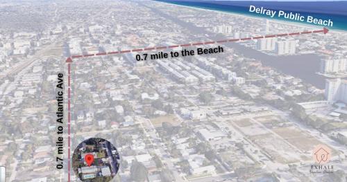 Delray Beach House | Walk to Atlantic Ave Pool Recently Renovated