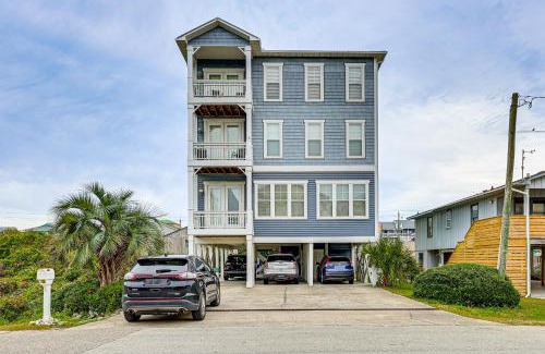 Wilmington Beach Apartment | Walk to Beach Coastal Carolina Home with Decks!