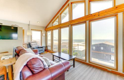 Roads End House | Walk to Beach Oregon Coast Escape with Hot Tub!