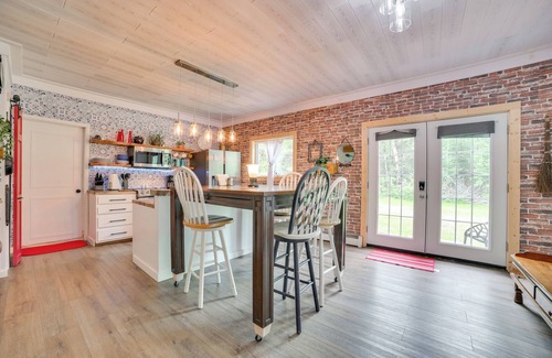 Onaway Cabin | Walk to Black River: Secluded Cabin in Onaway