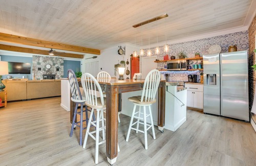 Onaway Cabin | Walk to Black River: Secluded Cabin in Onaway