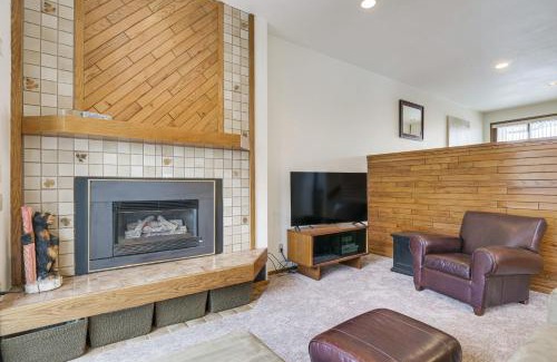 Peak 9 House | Walk to Chairlifts Breck Condo with Private Patio