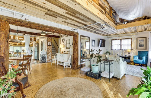 Wisconsin Dells House | Walk to Downtown: Eclectic Wisconsin Dells Home