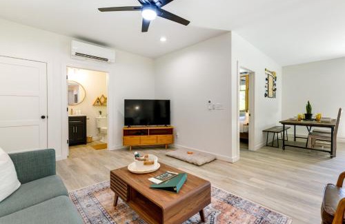 Brevard Apartment | Walk to Downtown Brevard Apt with Patio and Fire Pit!