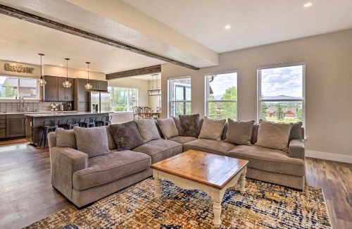 Grand Elk Ranch House | Walk To Golf Modern Mtn-View Home in Granby