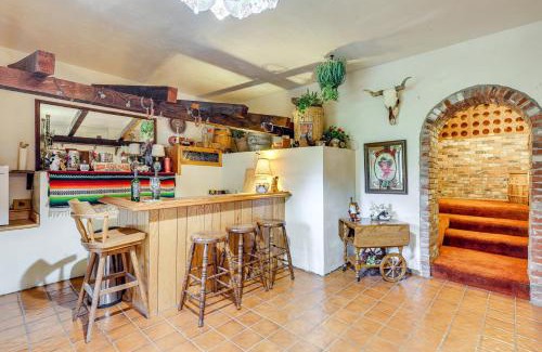 Lake Arrowhead House | Walk to Lake Arrowhead Home with Hot Tub and Wet Bar!