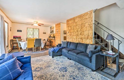 Pocono Summit House | Walk to Lake Game Room Getaway in Pocono Summit!