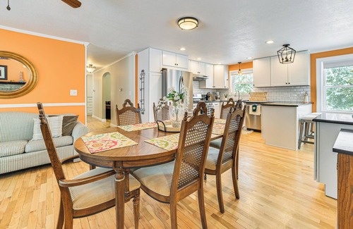 Rogers City House | Walk to Lake Huron Beaches: Home w/Fire Pit!