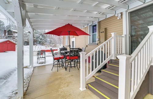 Rogers City House | Walk to Lake Huron Beaches: Home w/Fire Pit!