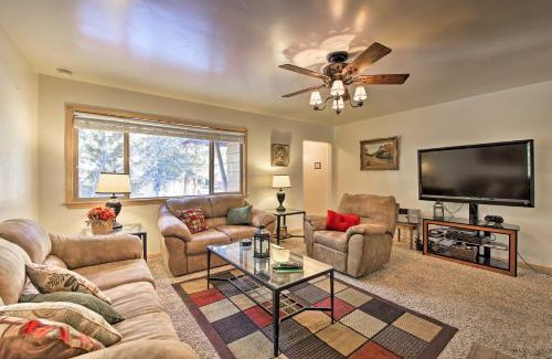 Fawnskin House | Walk to Lake Rustic Home with Deck in Fawnskin