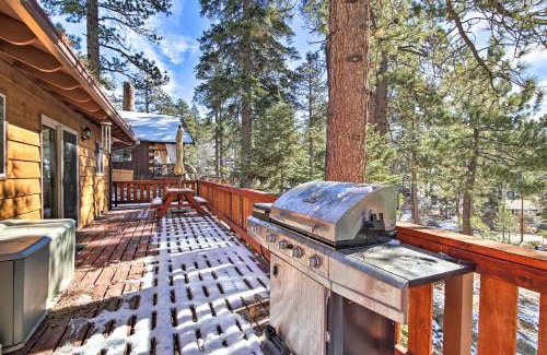 Fawnskin House | Walk to Lake Rustic Home with Deck in Fawnskin