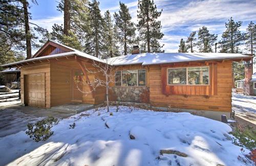 Fawnskin House | Walk to Lake Rustic Home with Deck in Fawnskin