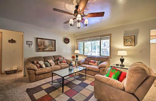 Fawnskin House | Walk to Lake Rustic Home with Deck in Fawnskin