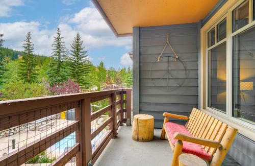 Copper Mountain Village Apartment | Walk to Lifts Copper Mtn Condo in Center Village!