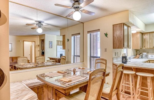 Angel Fire Condo | Walk to Lifts | Cozy Condo | Fireplace | Gold Dust E1
