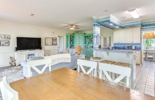 Little River House | Walk to Marina Pet-Friendly Little River Home!
