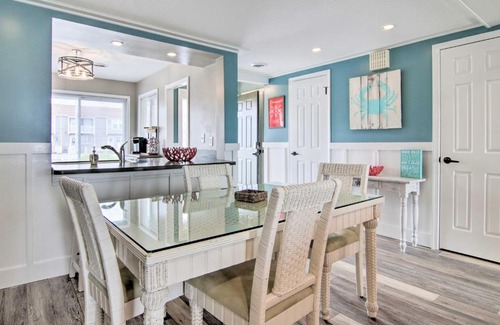 Caine Woods House | Walk to Maryland Beach Canal-Front Escape with Dock