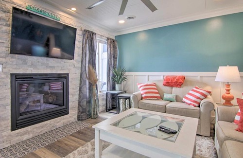 Caine Woods House | Walk to Maryland Beach Canal-Front Escape with Dock