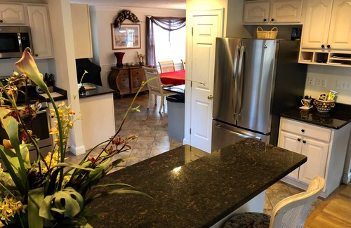 Dennis House | WALK TO MAYFLOWER BEACH! Luxury Colonial-Style Cape Cod Home with Central A/C