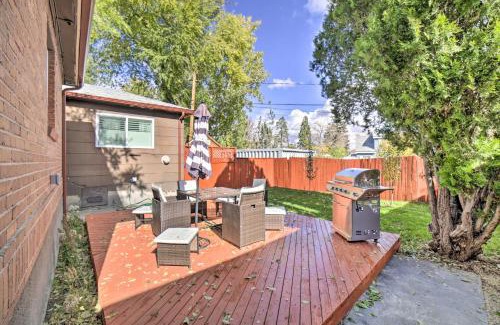 Old Southwest House | Walk to Midtown Reno Retreat with Furnished Deck!