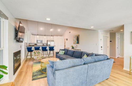 Pirates Beach House | Walk to Pirates Beach - Luxe Galveston Home