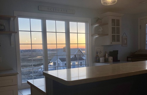 Minot House | Walk to private beach, stunning lighthouse & ocean views, pet & family friendly!