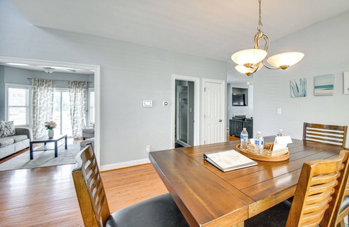 Willoughby Spit House | Walk to Public Beach Access: Norfolk Family Home