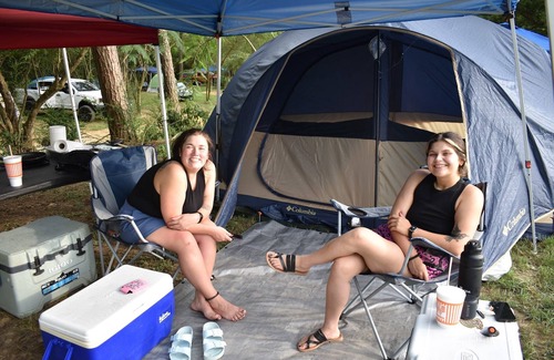 Cullman RV Rental | Walk To Rock The South Tent Camping/Car Camping